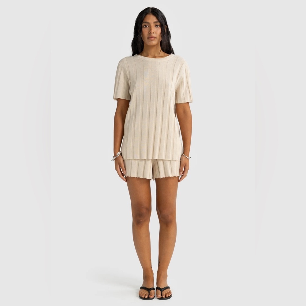 ORTC Amara Matching Set Knit T-Shirt and Shorts NWT